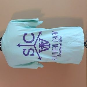 EUC Unisex Southern Charm Traditional Wear Mint green S/S Tshirt Sz Medi…